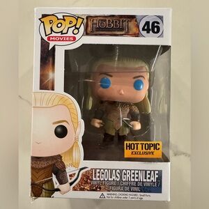 Funko Pop LOTR The Hobbit Legolas Greenleaf  #46 Hot Topic Exclusive - Blue Eyes